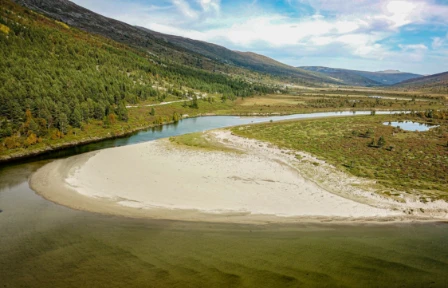 Bilde av Elvesedimentbunn