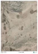 Ortofoto fra kartverket av ringmorener på Storkløftfjellet. Varangerhalvøya, Finnmark. Ortofoto fra Norge i bilder.
