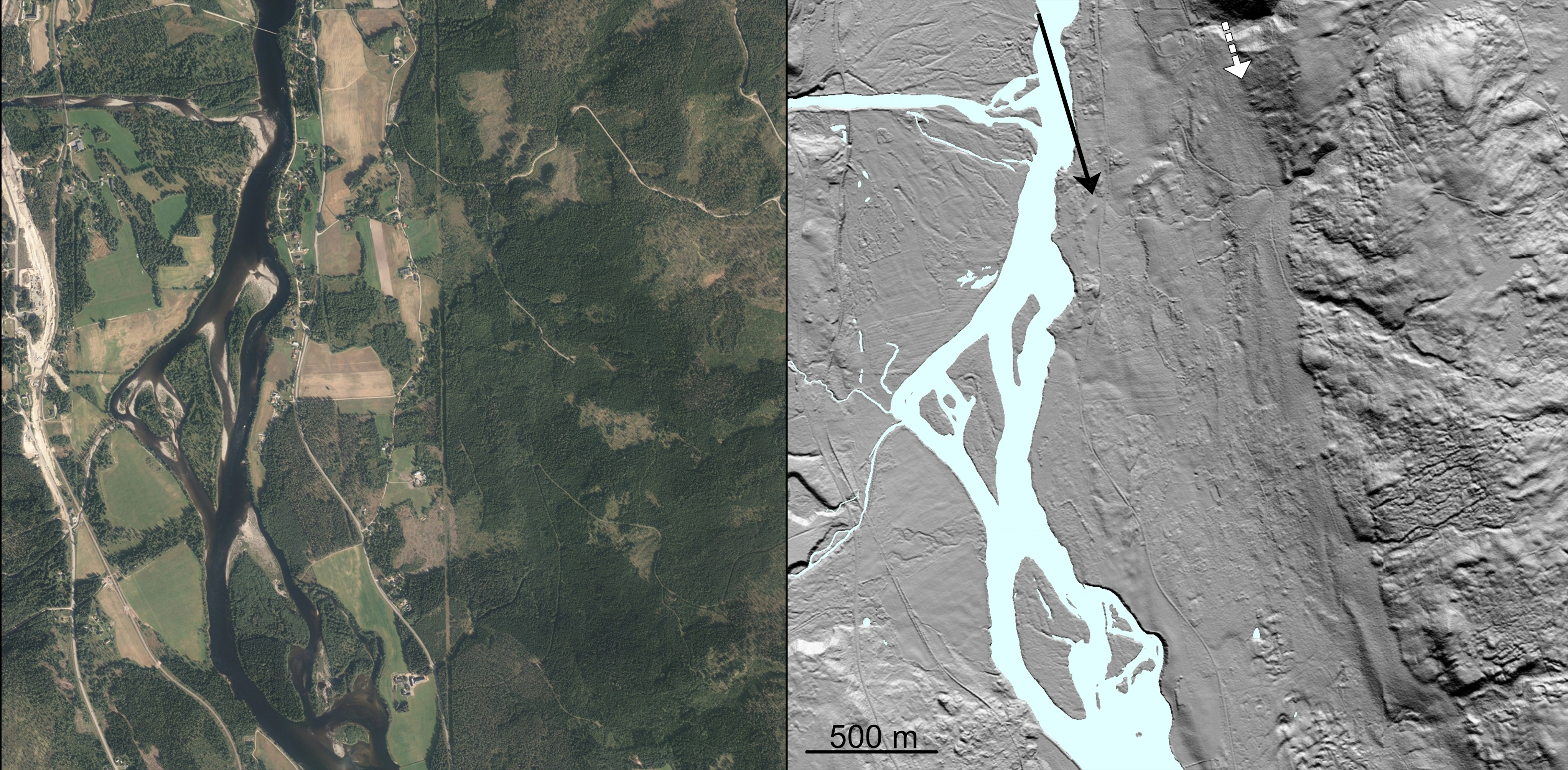 NIN-3.0-T-A-LV-FL-0-L-C04 Oppskyllingsnivå fra bresjøtapping.