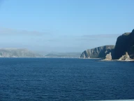 Lille-Finnkjerka. Kjøllefjord i bakgrunnen. Finnmark.
