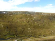 Sigejordstunger. Ved Ryphusan, sett mot vest. Vinstradalen i Oppdal, Trøndelag.
