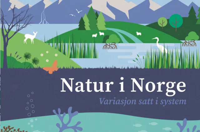 Cover av boken Natur i Norge